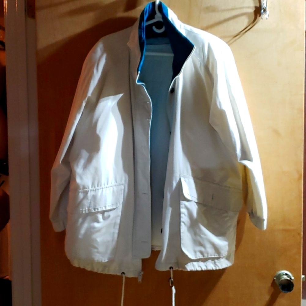 Jacket with removable liner by London Fog, size Large